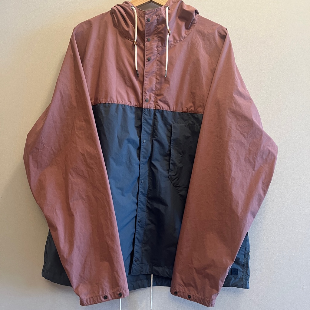 Nanamica Cruiser Jacket Large Pink/Blue
